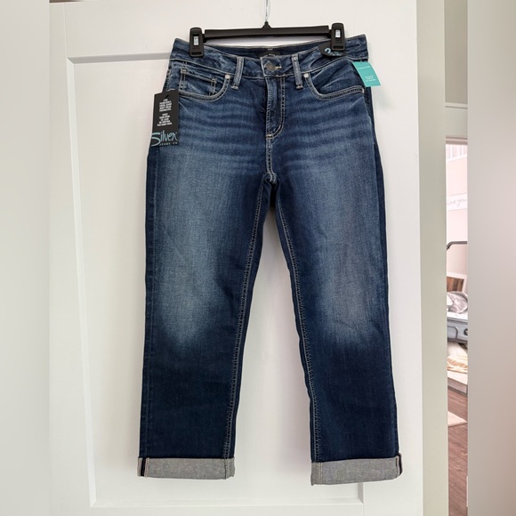 Silver Jeans Suki Capri - NWT Size 29 - Picture 1 of 5